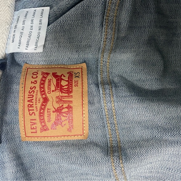 Levi Strauss denim and cotton jacket womens - Picture 8 of 10